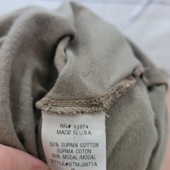 Splendid Size S Open Front Waterfall Cardigan Short Sleeve Lightweight Drape - Picture 8 of 9